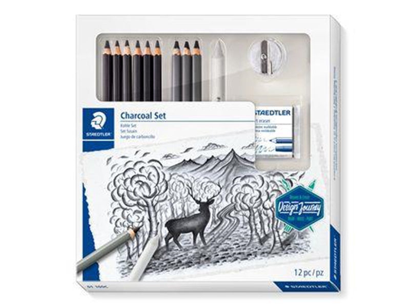 Staedtler Mixed Charcoal Set        100% PEFC