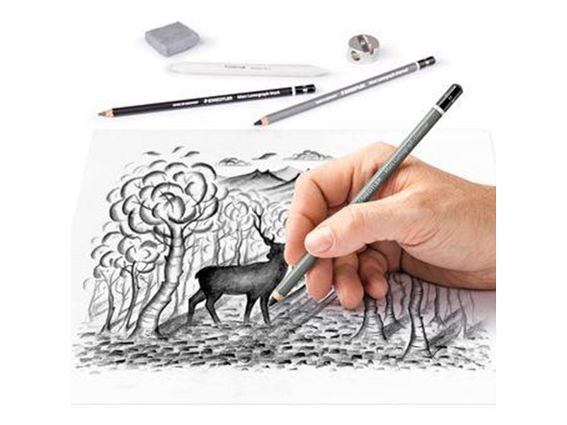 Staedtler Mixed Charcoal Set        100% PEFC