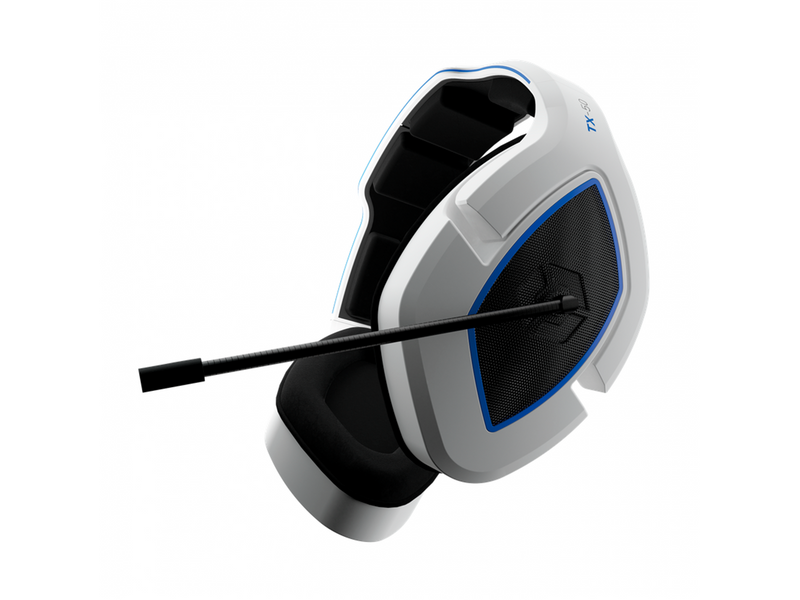 Gioteck TX-50 RF Stereo Gaming Headset (White/Blue)
