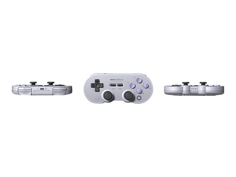 8BitDo SN30 Pro USB Gamepad Gray Edition - Wired Controller - Nintendo Switch