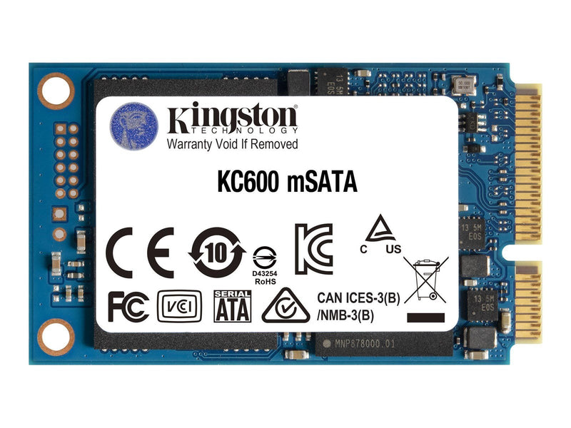 Kingston KC600 SSD - 1TB - SATA-600 - mSATA
