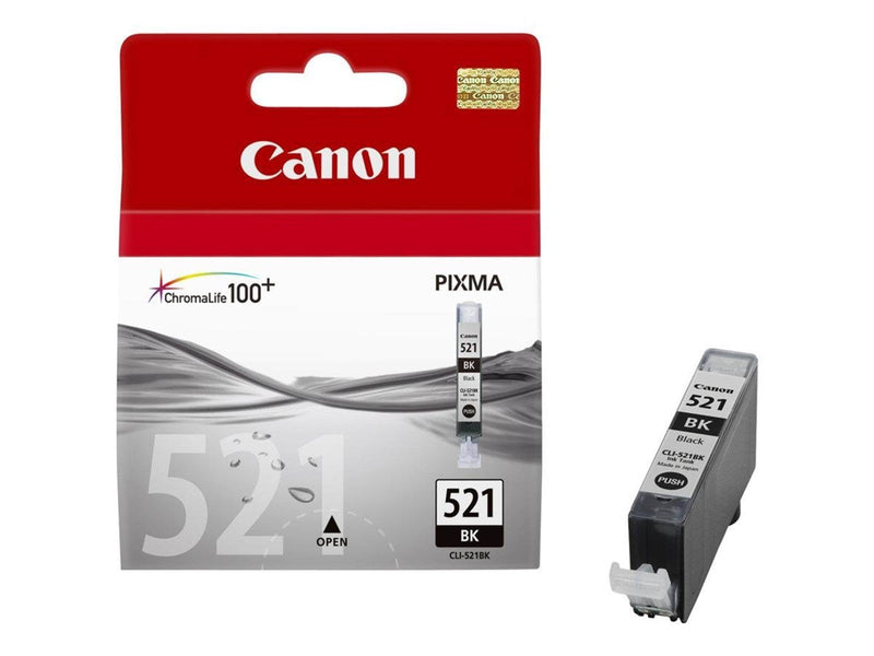 Canon CLI-521 / 2933B001 Black - Tintenpatrone Foto Schwarz