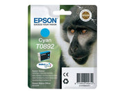 Epson Original T0892 Druckerpatrone cyan Blister 275 Seiten 4ml (8715946492612)