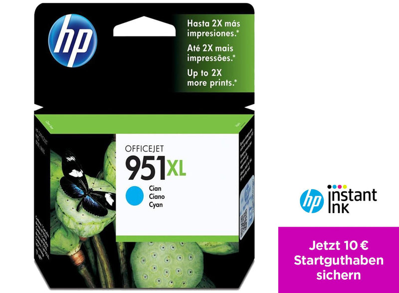 HP Original 951XL Druckerpatrone - cyan (CN046AE)