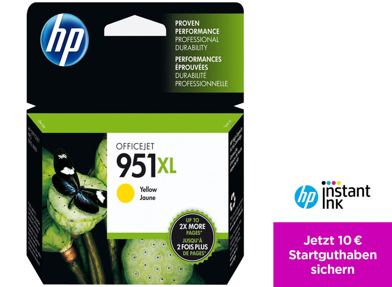 HP Original 951XL Druckerpatrone - gelb (CN048AE)
