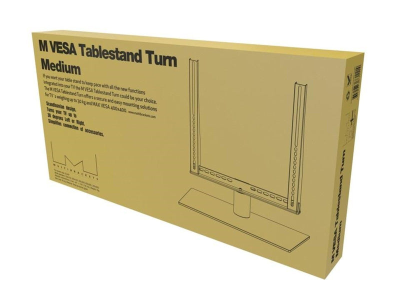 Multibrackets M VESA Tablestand Turn Black Medium MAX 400x400