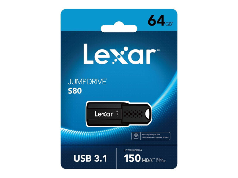 Lexar JumpDrive S80 - 64GB - USB-Stick
