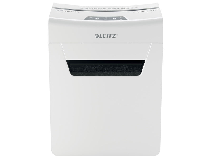 Leitz IQ 8X Protect Premium Aktenvernichter, Partikelschnitt, P4, 8 Blatt