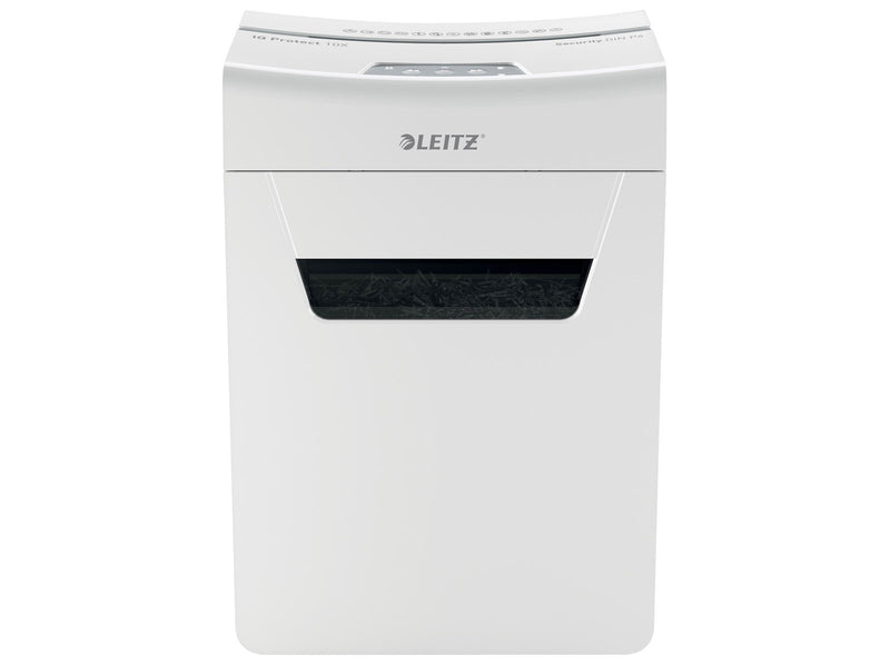 Leitz IQ 10X Protect Premium Aktenvernichter, Partikelschnitt, P4, 10 Blatt