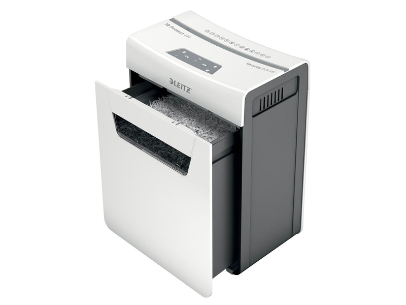 Leitz IQ 4M Protect Premium Aktenvernichter, Mikroschnitt, P5, 4 Blatt