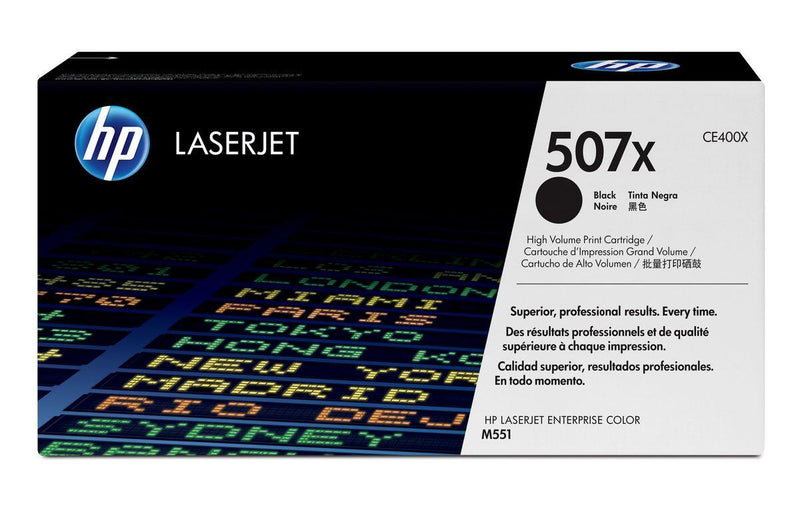 HP Original 507X Toner schwarz hohe Kapazität 11.000 Seiten (CE400X)