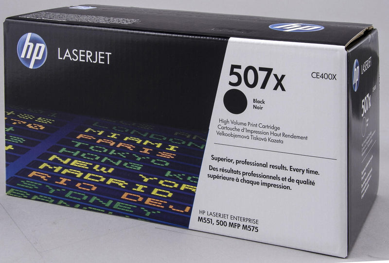 HP Original 507X Toner schwarz hohe Kapazität 11.000 Seiten (CE400X)