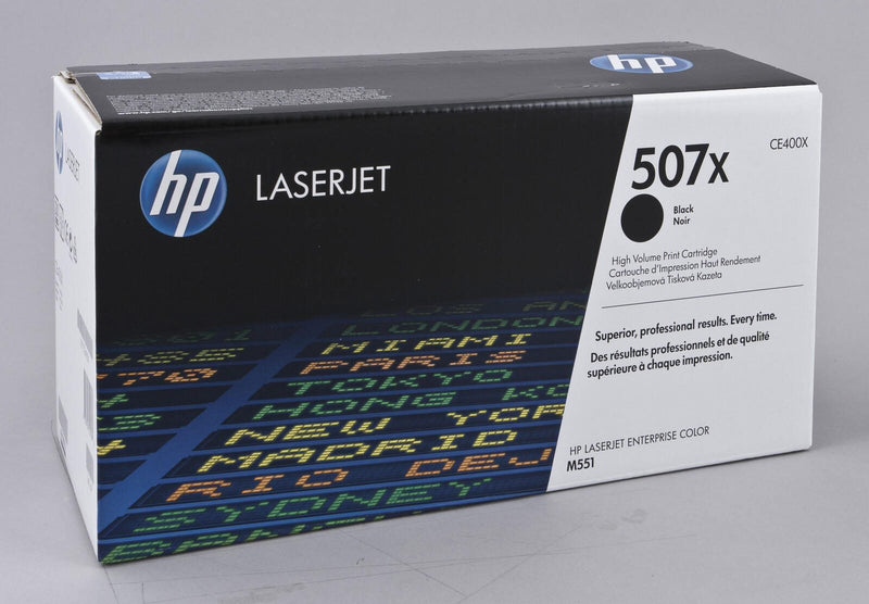 HP Original 507X Toner schwarz hohe Kapazität 11.000 Seiten (CE400X)