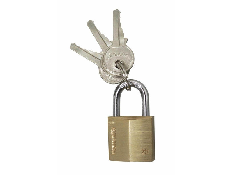 Homeit Padlock brass - 20mm