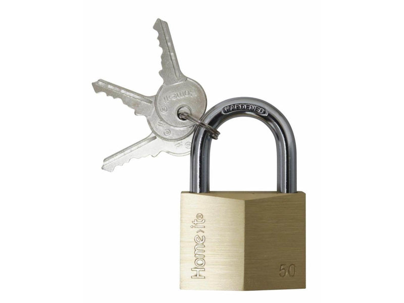 Homeit Padlock brass - 50mm