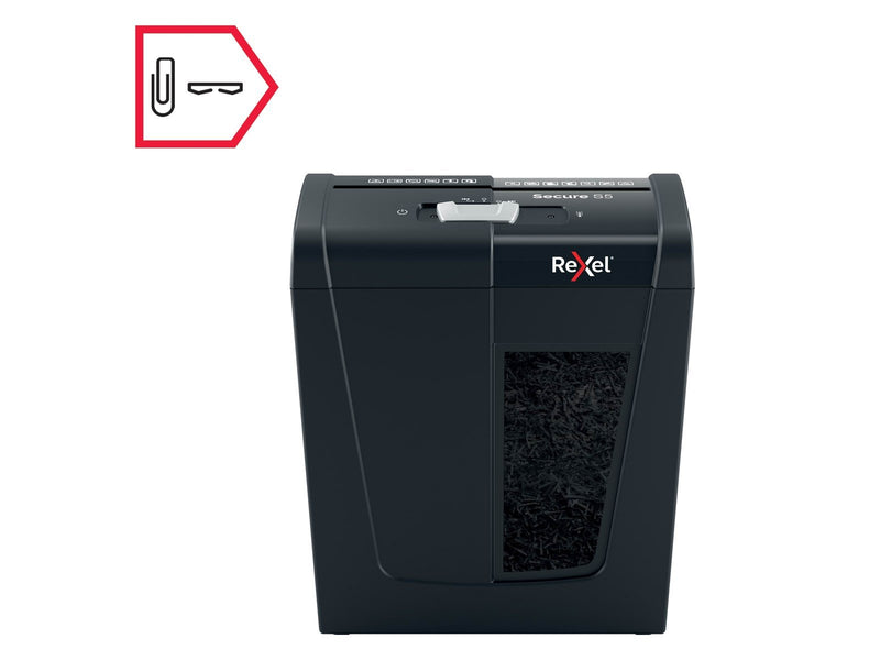 Rexel Secure S5 Aktenvernichter, Streifenschnitt, P2, 5 Blatt