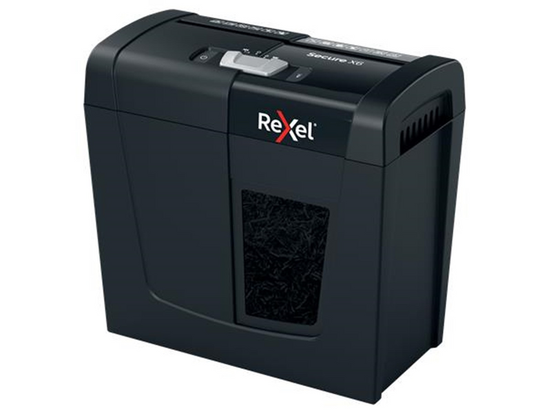 Rexel Secure X6 Aktenvernichter, Partikelschnitt, P4, 6 Blatt