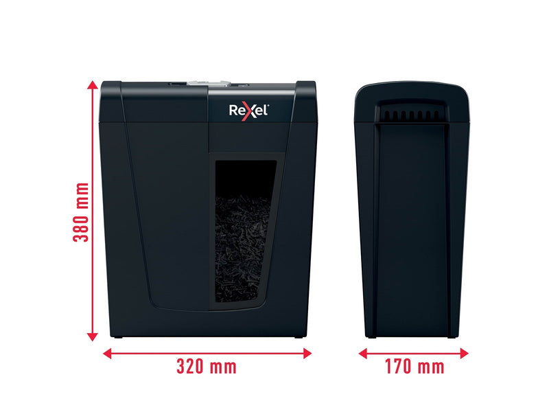 Rexel Secure X8 Aktenvernichter, Partikelschnitt, P4, 8 Blatt
