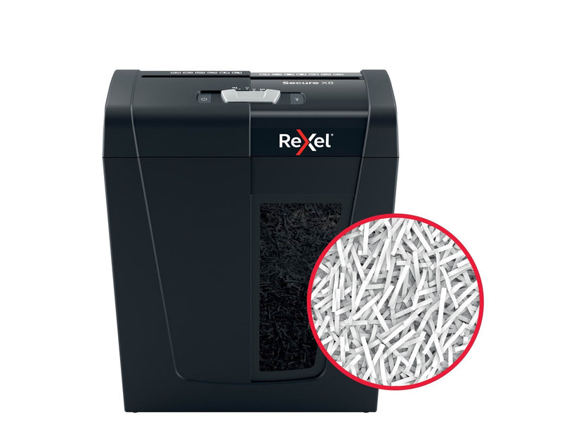 Rexel Secure X8 Aktenvernichter, Partikelschnitt, P4, 8 Blatt
