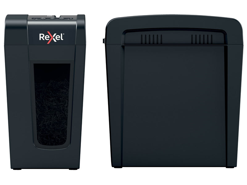 Rexel Secure X8-SL Slimline Whisper-Shred™ Aktenvernichter, Partikelschnitt, P4, 8 Blatt