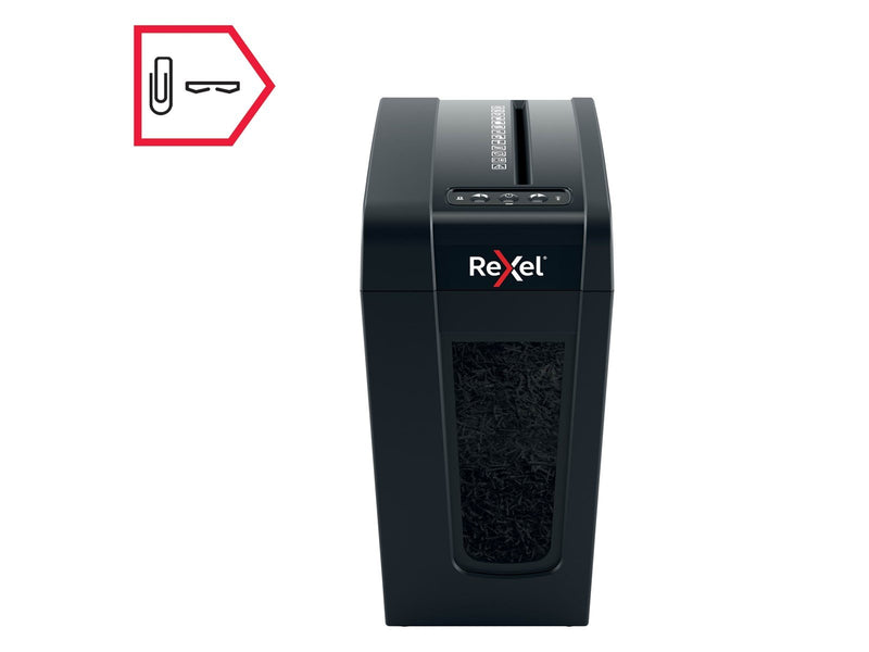 Rexel Secure X8-SL Slimline Whisper-Shred™ Aktenvernichter, Partikelschnitt, P4, 8 Blatt