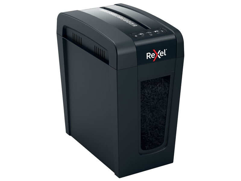 Rexel Secure X8-SL Slimline Whisper-Shred™ Aktenvernichter, Partikelschnitt, P4, 8 Blatt