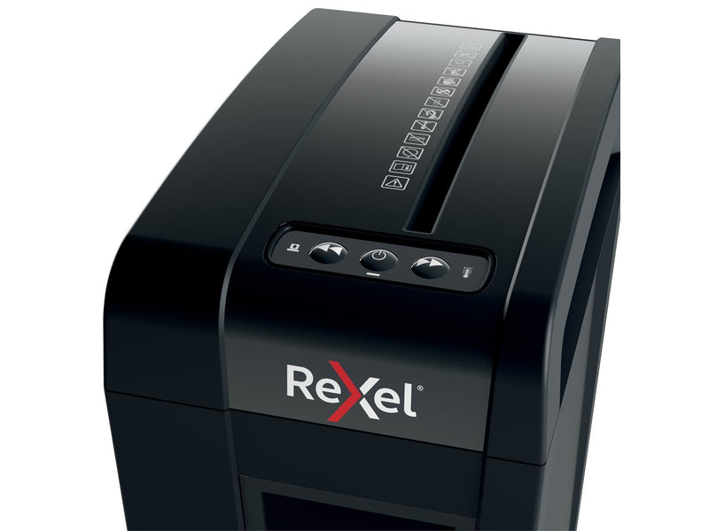 Rexel Secure X8-SL Slimline Whisper-Shred™ Aktenvernichter, Partikelschnitt, P4, 8 Blatt
