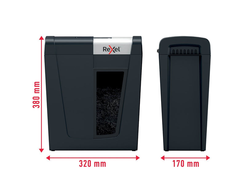 Rexel Secure MC4 Whisper-Shred™ Aktenvernichter, P5