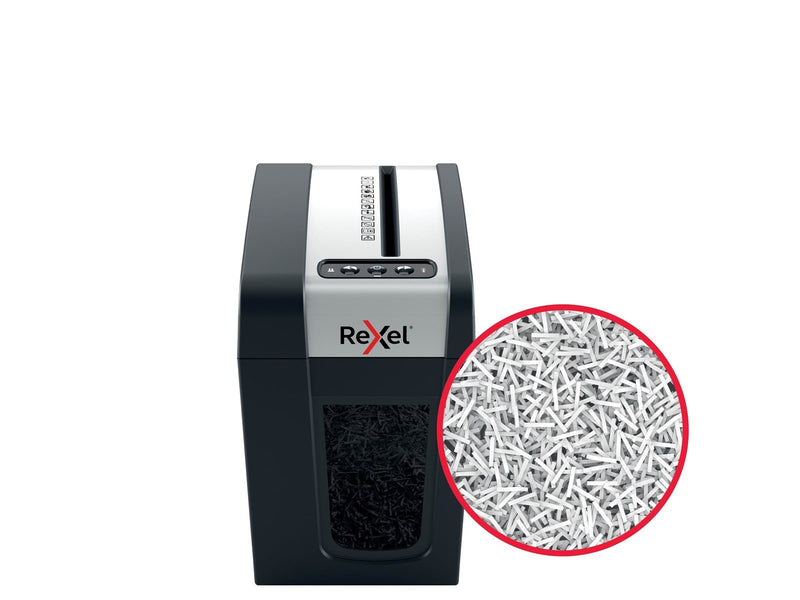 Rexel Secure MC3-SL Slimline Whisper-Shred™ Aktenvernichter, Mikroschnitt, P5, 3 Blatt