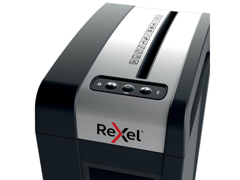 Rexel Secure MC4-SL Slimline Whisper-Shred™ Aktenvernichter, Mikroschnitt, P5, 4 Blatt