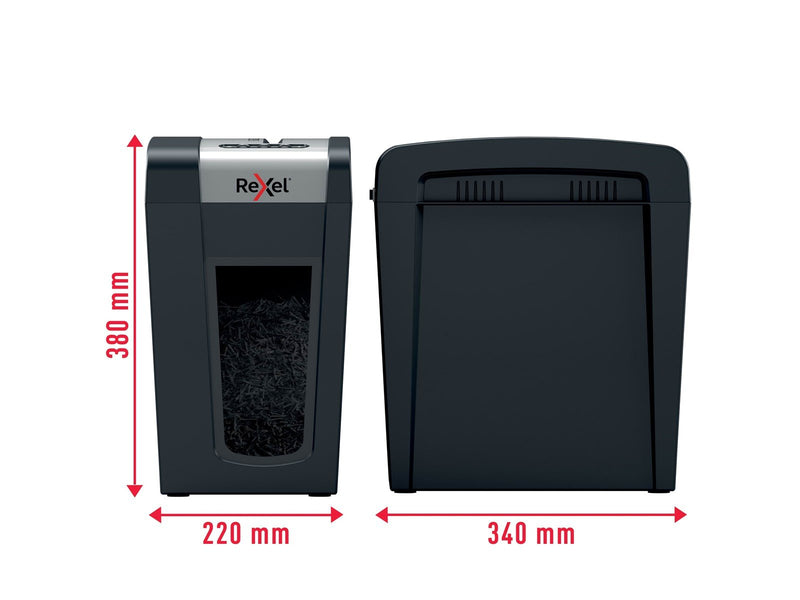 Rexel Secure MC6-SL Slimline Whisper-Shred™ Aktenvernichter, P5