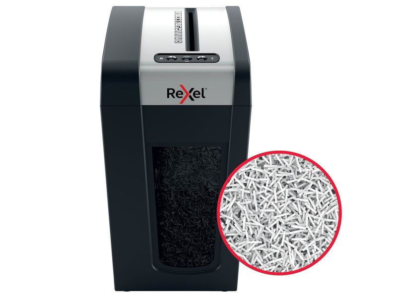Rexel Secure MC6-SL Slimline Whisper-Shred™ Aktenvernichter, P5