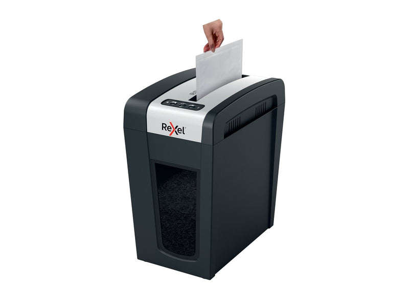 Rexel Secure MC6-SL Slimline Whisper-Shred™ Aktenvernichter, P5