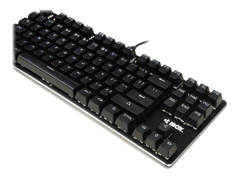 iBOX AURORA K-2 RGB - keyboard - QWERTY - black - Tastaturen - Schwarz