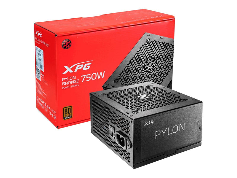 A-Data XPG PYLON Netzteile - 750 Watt - 120 mm - ATX - 80 Plus Bronze zertifiziert