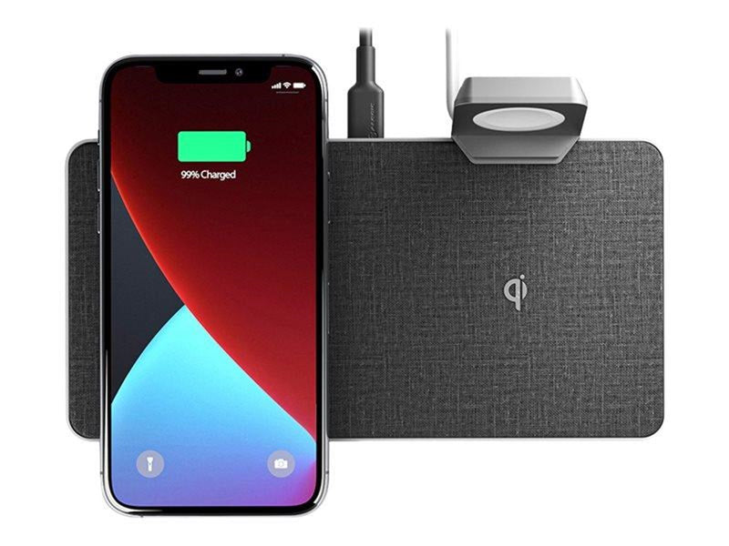 ALOGIC Ultra Power 3-in-1 wireless charging pad + AC power adapter - USB
