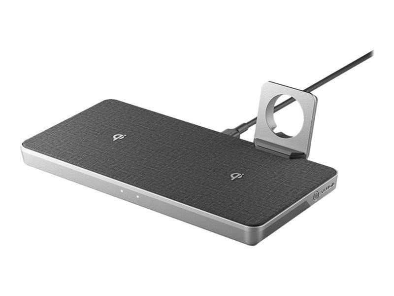 ALOGIC Ultra Power 3-in-1 wireless charging pad + AC power adapter - USB