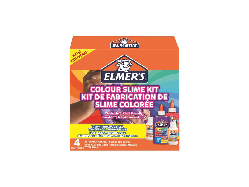 Elmer's Colour Slime Kit | 4-teiliges Kit