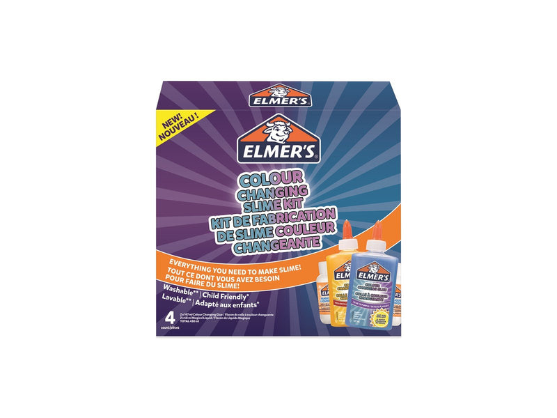 Elmer's Colour Changing Slime Set | 4-teiliges Kit