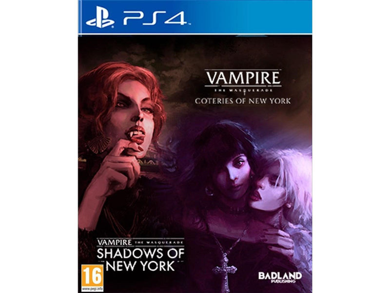 Vampire: The Masquerade - Coteries of New York and Shadows of New York - Sony PlayStation 4 - Abenteuer - PEGI 16