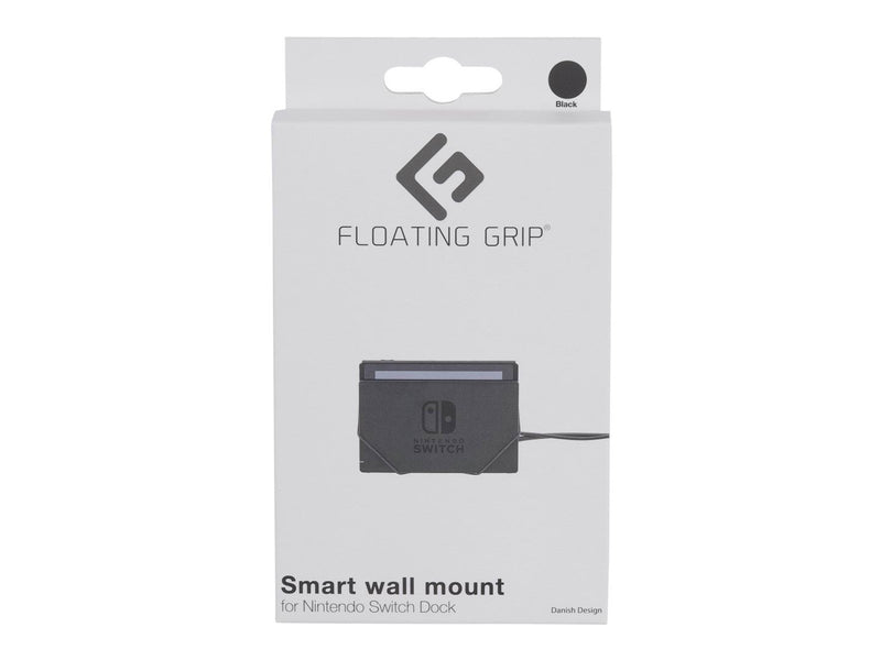 Floating Grip Nintendo Switch Dock Wall Mount - Black - Miscellaneous Zubehör für Spielkonsole - Nintendo Switch