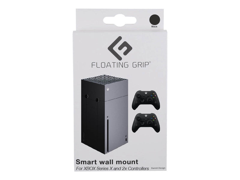 Floating Grip Xbox Series X Wall Mount Standard Bundle - Black - Miscellaneous Zubehör für Spielkonsole - Microsoft Xbox Series