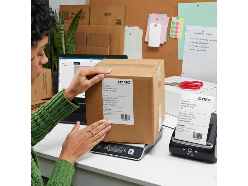 DYMO M10 Paketwaage | bis zu 10 kg | USB Briefwaage mit LCD-Bildschirm | 20 cm x 20 cm