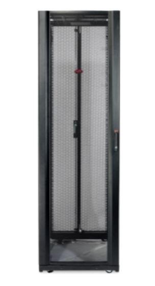 APC NetShelter SX, 42 HE Server Rack-Gehäuse, 600 mm x 1070 mm, mit schwarzen Seitenteilen (AR3100)
