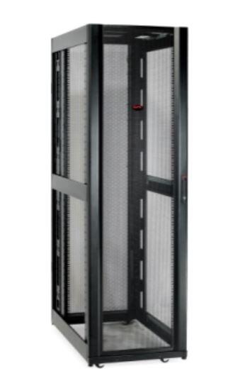 APC NetShelter SX, 42 HE Server Rack-Gehäuse, 600 mm x 1070 mm, mit schwarzen Seitenteilen (AR3100)