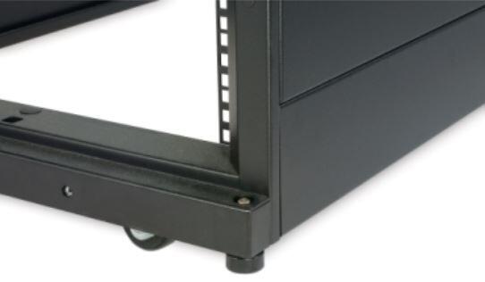 APC NetShelter SX, 42 HE Server Rack-Gehäuse, 600 mm x 1070 mm, mit schwarzen Seitenteilen (AR3100)