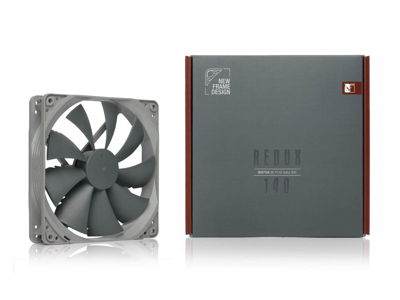 Noctua NF-P14s redux-900 - Gehäuselüfter - 140mm - Grau - 13 dBA