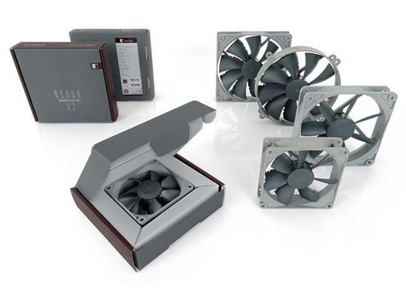 Noctua NF-S12B redux-700 - Gehäuselüfter - 120mm - Grau - 6 dBA