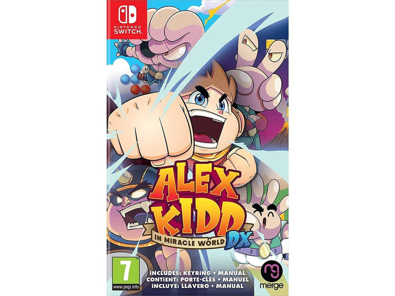 Alex Kidd in Miracle World DX (Code in a Box) - Nintendo Switch - Platformer - PEGI 7
