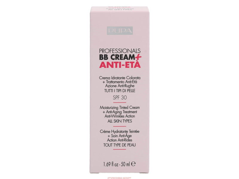 PUPA Milano Pupa Pupa Professionals BB Cream + Anti-Eta SPF30 - 001 Nude